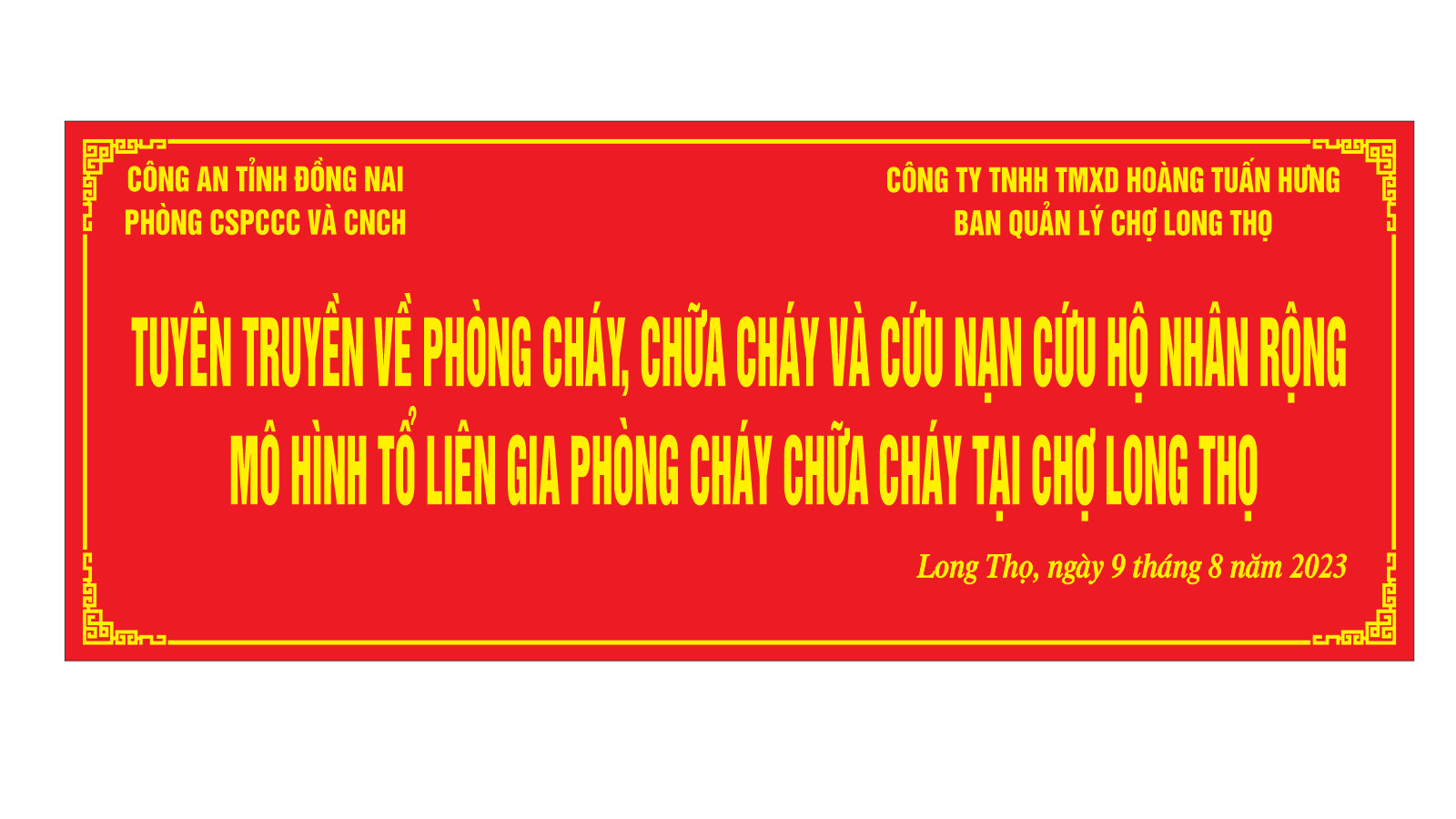 KẾ HOẠCH TỔ CHỨC TUYÊN TRUYỀN VỀ PCCC VÀ CNCH